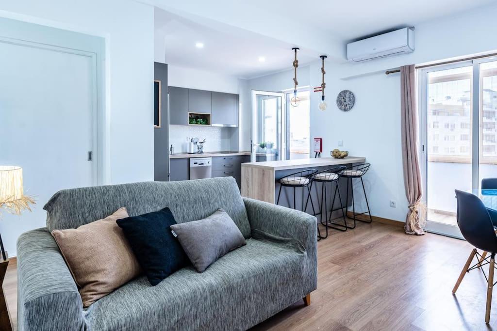 Apartamento Faro Center With Ac & Wifi Exterior foto